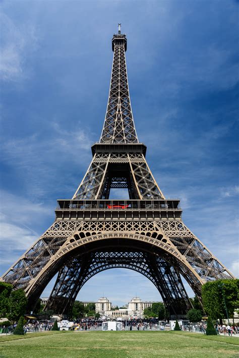 Free Images : architecture, sky, paris, monument, steel, france, arch, tower, landmark, blue ...