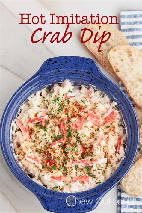 Hot Imitation Crab Dip - Chew Out Loud