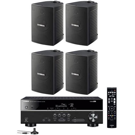 Yamaha 5.1-Channel Wireless Bluetooth 4K A/V Home Theater Receiver ...