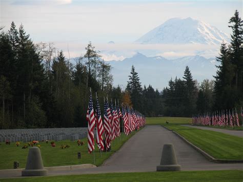 Tahoma National Cemetery - Kent, Washington | National cemetery, Washington state travel ...