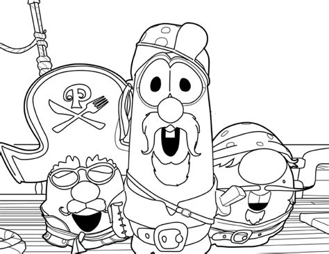 The Ultimate VeggieTales Web Site! » Coloring