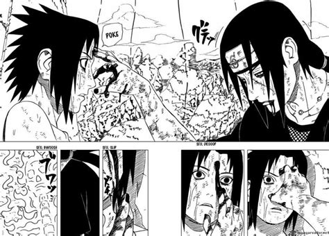 Naruto Manga Panels Sasuke And Itachi - img-foxglove