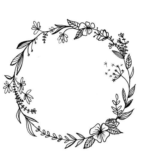 HugeDomains.com | Wreath drawing, Flower tattoo designs, Floral wreath drawing