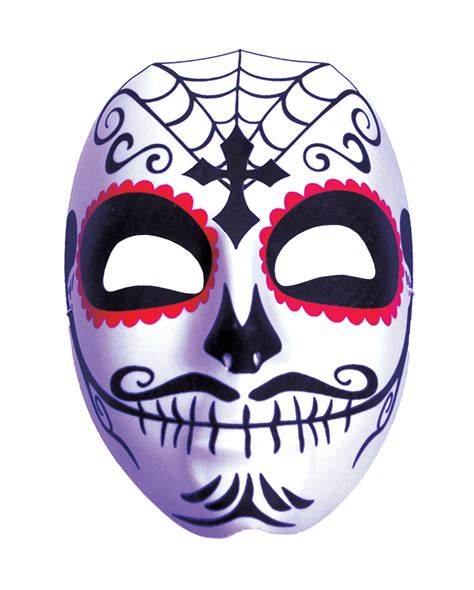 Sugar Skull Männer Maske | Tag der Toten Maske | Horror-Shop.com