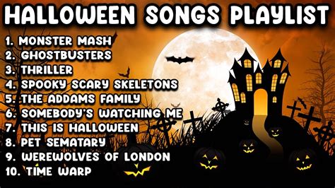 Halloween Songs Playlist 2024 🎃 Halloween Party Playlist - YouTube Music