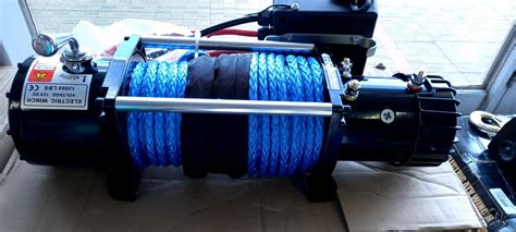 12 000LBS 4x4 Electrical Winch With Synthetic Rope 12V - Avcon Group ...