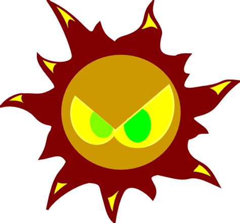 Angry Sun Clip Art at Clker.com - vector clip art online, royalty free ...