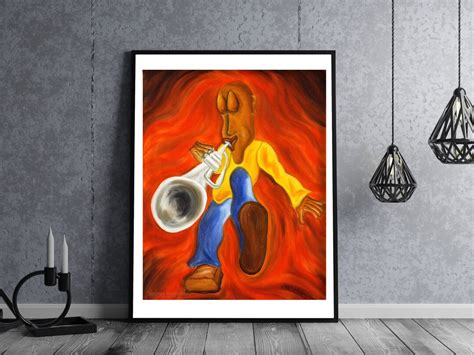 Modern Art New Orleans Modern Art Print NOLA Jazz Fest - Etsy