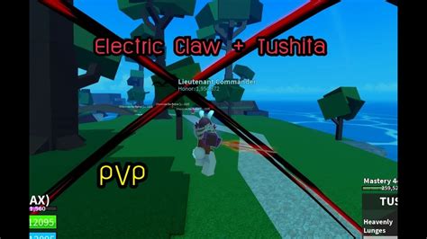 Electric Claw + Tushita OP COMBOS | Blox Fruits - pvp - YouTube