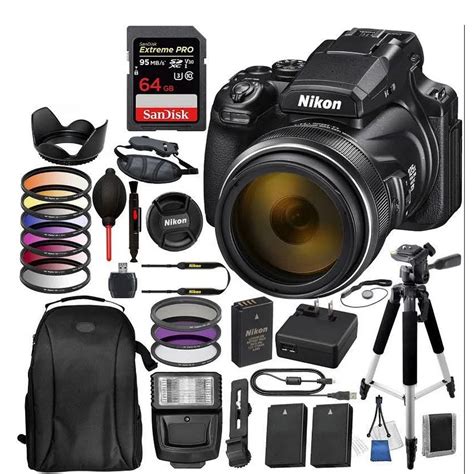 Nikon COOLPIX P1000 Digital Camera with Accessory Bundle - Walmart.com