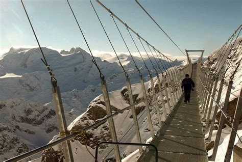 Titlis Cliff Walk: Europe's Highest Suspension Bridge Opens | Amusing Planet