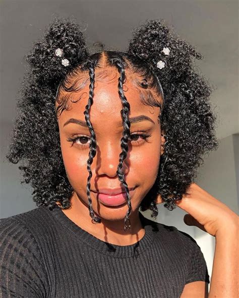 pinterest: bgkyung #naturalhairstyles in 2020 | Natural hair styles ...