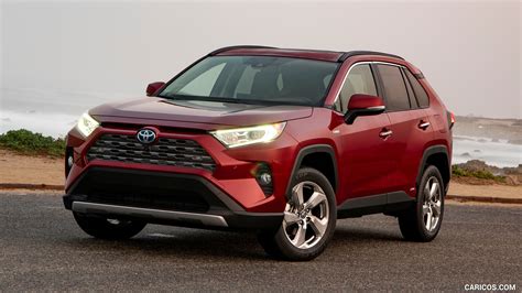 2019 Toyota RAV4 Hybrid Limited (Color: Ruby Flare Pearl) | Front Three ...