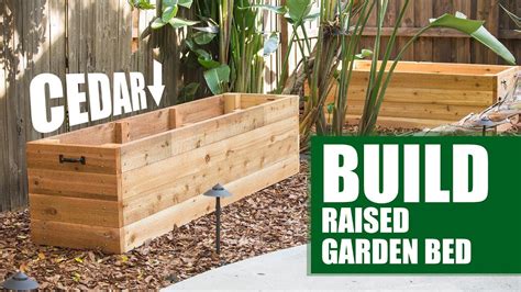 Raised Cedar Garden Beds Diy | Fasci Garden