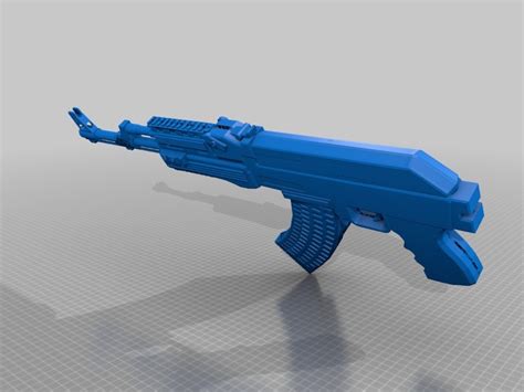 Free OBJ file AK-47 type 56 🔫・3D printing model to download・Cults