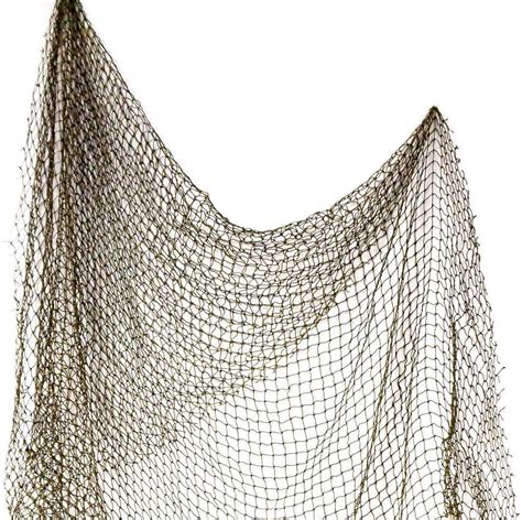 Nautical Fishing Net | Authentic Decorative Fish Net 5' x 10' | 1 Pack ...