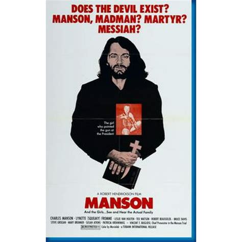 Charles Manson Movie Poster 16x24 Poster Medium Art Poster 16x24 Unframed, Age: Adults ...