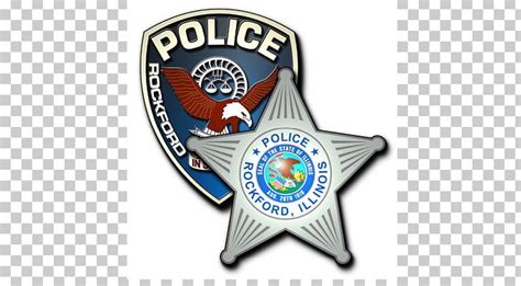 Rockford Police Department Administration And District 3 Badge Emblem ...