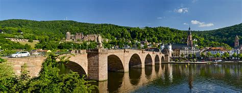 Heidelberg old bridge Photograph by Travel Images Worldwide | Fine Art America