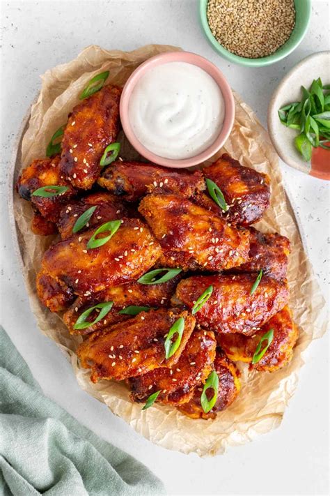 Crispy BBQ Chicken Wings - Carmy - Easy Healthy-ish Recipes