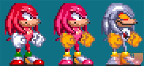 Mecha Knuckles (Sonic Advance) in S3K Style by Blitzerhog12 on DeviantArt