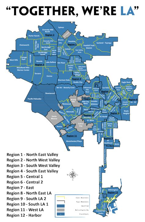 Neighborhood Council Elections Map – EmpowerLA