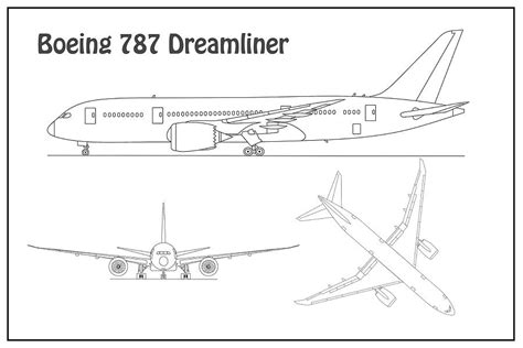 Boeing 787 Dreamliner Coloring Page Free Printable Coloring Pages | Porn Sex Picture