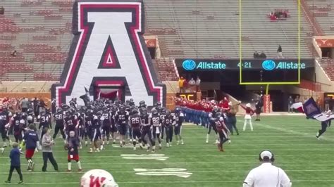 Allen High School football game entrance - YouTube