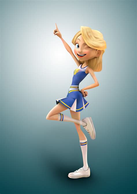 Girl character design on Behance