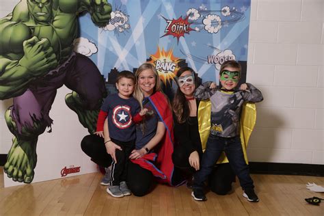 Powell YMCA Super Hero Party - Klatte Photography LLC