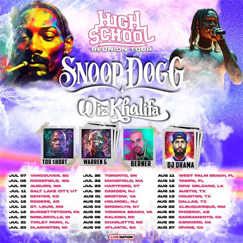 See Wiz Khalifa & Snoop Dogg on the High School Reunion Tour - Taylor Gang