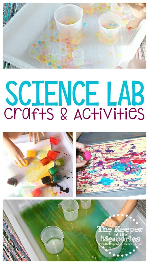 Science Lab Crafts & Activities - The Keeper of the Memories