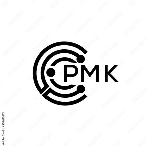 PMK letter logo design. PMK creative initials monogram vector letter logo concept. PMK letter ...