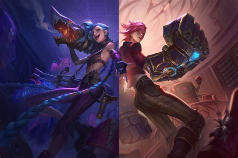 Wild Rift: Free Arcane Jinx and Arcane Vi Preview