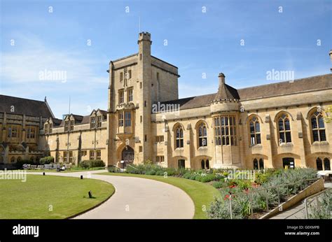 Mansfield College, Oxford University, Oxford, England Stock Photo ...