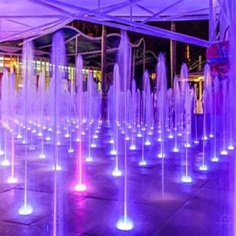 Outdoor Plaza Music Jumping Jet Dry Land Floor Water Fountain - China Garden Fountain and Water ...