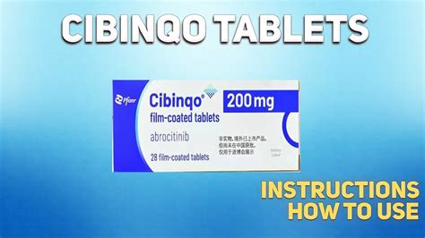 Cibinqo tablets (abrocitinib) how to use: How and when to take it, Who ...