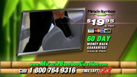 Miracle Bamboo Cushion TV Commercial, 'Maximum Comfort' - iSpot.tv