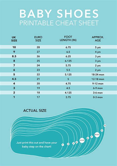 Baby Shoe Sizes: What You Need To Know | Baby shoe size chart, Shoe size chart kids, Baby shoe sizes