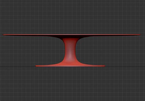Oval table for CNC 3D model | CGTrader