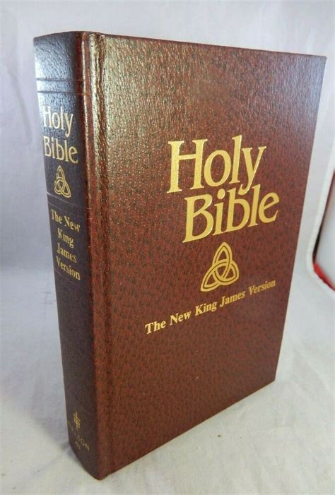 Holy Bible The New King James Version KJV #401 Thomas Nelson HC Red Letters 1982 in 2020 | New ...