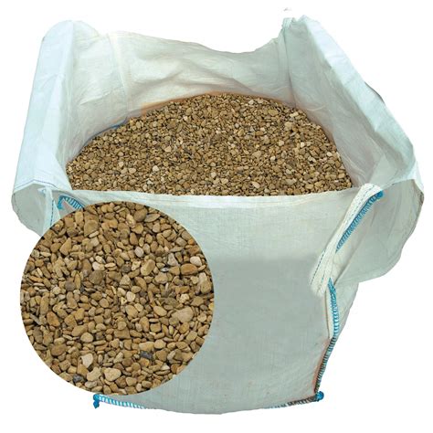 B&Q 20 mm Gravel Bulk bag | Departments | TradePoint