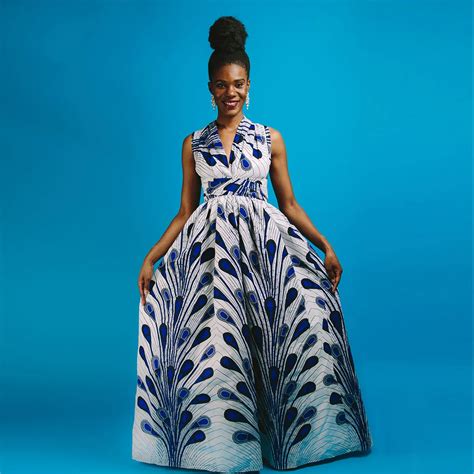 2020 Latest New Fashion Traditional In Kenya Maxi Evening Dress Girls ...