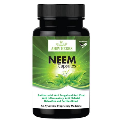 Neem Capsules – AHSV HERBS