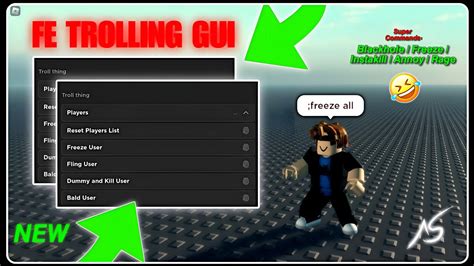 [ FE ] Admin Trolling Gui Script! • Fun Commands to Troll Players! - Roblox Scripts Mobile/PC ...