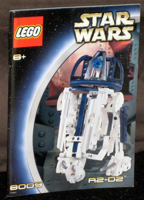 Lego Technic 8009 Star Wars R2-D2 Instruction Manual Only Book Booklet