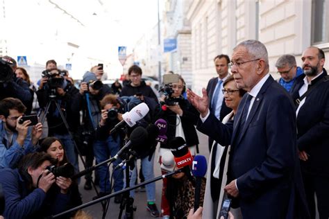 Austrian President Secures Reelection With Clear Win, Avoiding Runoff ...