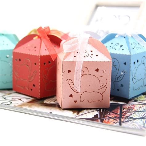 Diy Candy Box - Galabeme 10pcs Romantic Wedding Favor Paper Candy Box ...