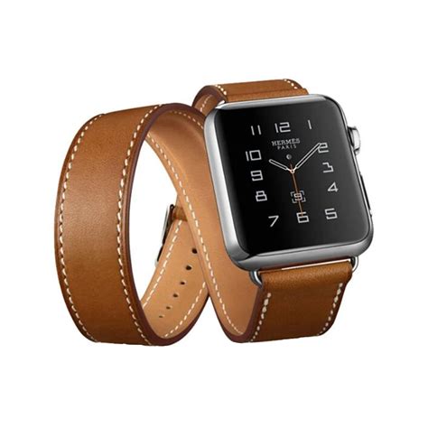 3 Models Genuine Leather wrist bracelet watchband for hermes apple ...