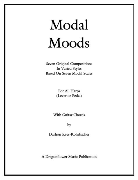 Modal Moods – Harp Column Music